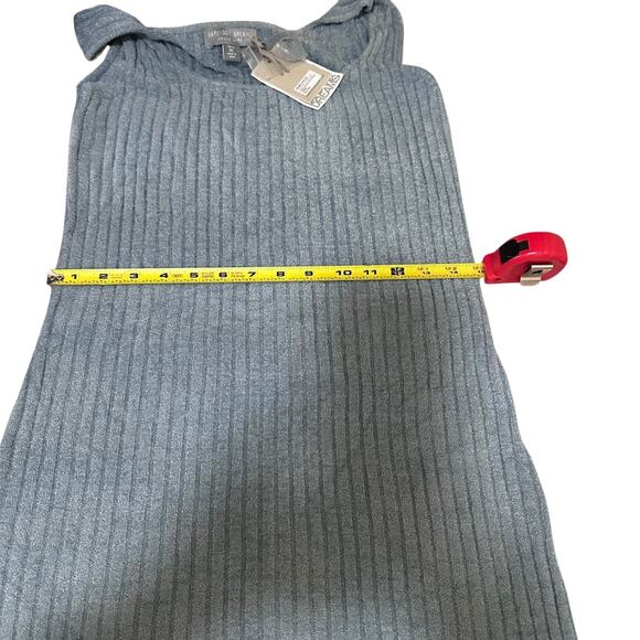 NWT Barefoot Dreams Cozychic Ultra Lite Ribbed Column Maxi Dress Blue XS Tall - Picture 8 of 11